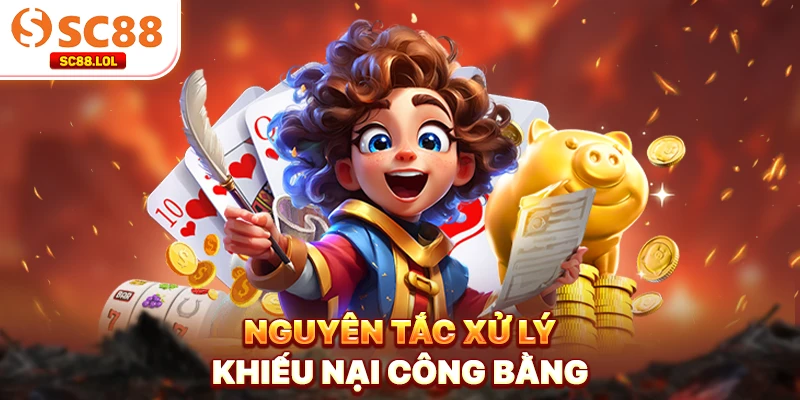 Nguyên tắc xử lý khiếu nại công bằng